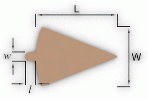 сольерка №12 треугольник с держателем толщина 1,6 мм купить