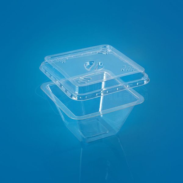 Упаковка-контейнер ПР-УП-109х65 "ПИРАМИДА". К стакану может прилагаться пробная партия крышек ПР-УП-109.* Цена: 2.50 руб.
