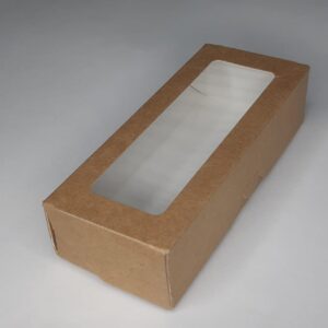 крафт коробочка пенал с окошком окном для кусочка мыла, мыльного кусочка, одноразовая, бумажная, коробка для упаковки мыла