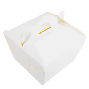 Коробка для "бенто тортиков" с размерами 120х120х85мм используется в кондитерских, кафе, точках розничной торговли для упаковки чизкейков, порционных кусочков торта, шоколада и конфет.