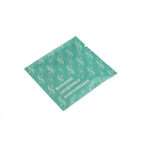 Влажная салфетка 13,5х13,5см аромат "Ментол". Каждая салфетка с ароматом ментола имеет свою индивидуальную бумажную упаковку, внутр...